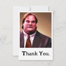 Limited Edition Chris Farley Dankeschön Card