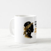 Limited Edition Frau Tasse | Ich bin nicht perfekt (Vorderseite Links)