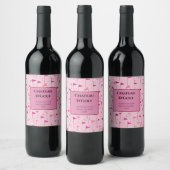 Limited Edition Golf Celebration Wine Label Weinetikett (Flaschen)