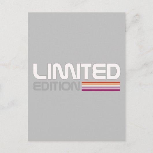 Limited Edition | Lesbian Pride Postkarte (Vorderseite)