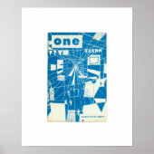 Limited Edition ONE Magazine, Juni 1955 Print Poster (Vorne)