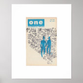 Limited Edition ONE Magazine, Mai 1960 Print Poster (Vorne)