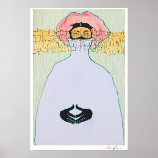 Limited Edition Poster "Pussy Stares Back" (Vorne)