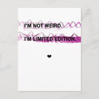 Limited Edition Postkarte
