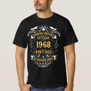Limited Edition September 1968 Vintag All Origina T-Shirt
