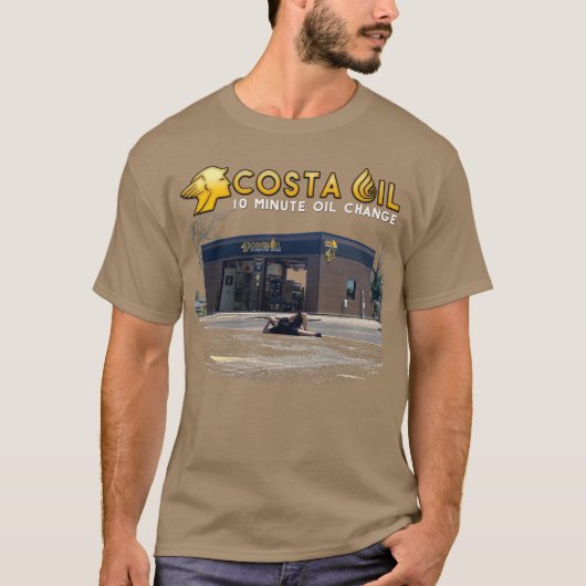 Limited Edition St Albans Costa Oil T Shirt (Vorderseite)