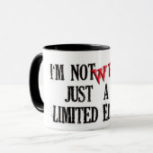 Limited Edition Tasse (Vorderseite Links)