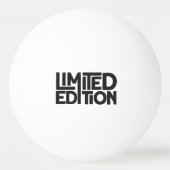 Limited Edition Tischtennisball (Rückseite)
