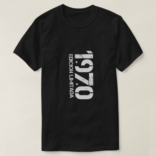 Limited Edition und 1970 T - Shirt (Design vorne)