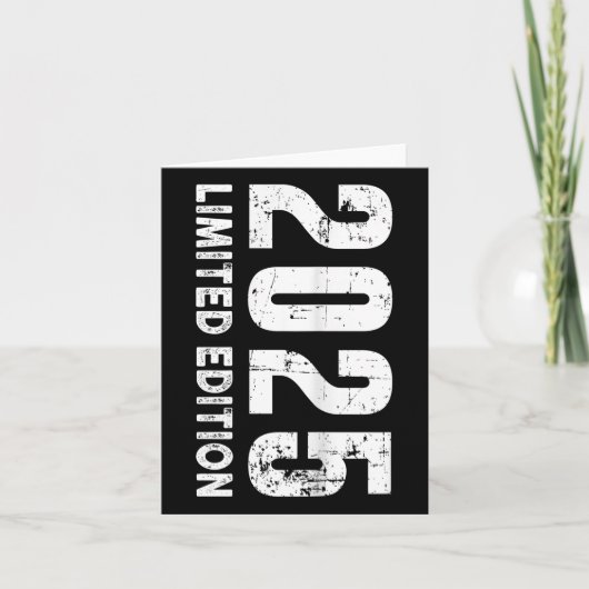 Limited Edition und 2025 Karte (Vorderseite)
