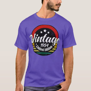 Limited Edition Vintag 1954 Geburtstag 69 Geburtst T-Shirt
