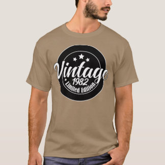 Limited Edition Vintag 1982 Geburtstag 41. Geburts T-Shirt