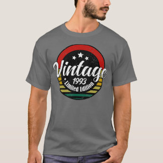 Limited Edition Vintag 1993 Geburtstag 31. Geburts T-Shirt