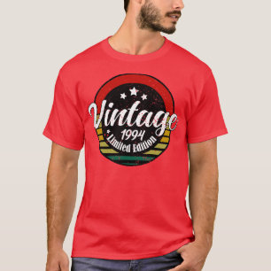 Limited Edition Vintag 1994 Geburtstag 29. Geburts T-Shirt