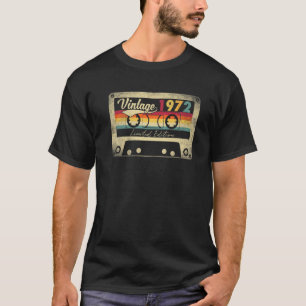 Limited Edition Vintag Best of 1972 50th Birthday T-Shirt