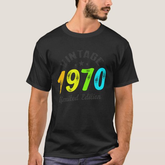 Limited Edition - Vintage 1970 T-Shirt (Vorderseite)