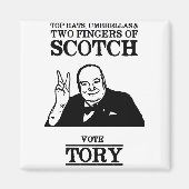 Limited Edition Vote Tory Magnet (Vorne)