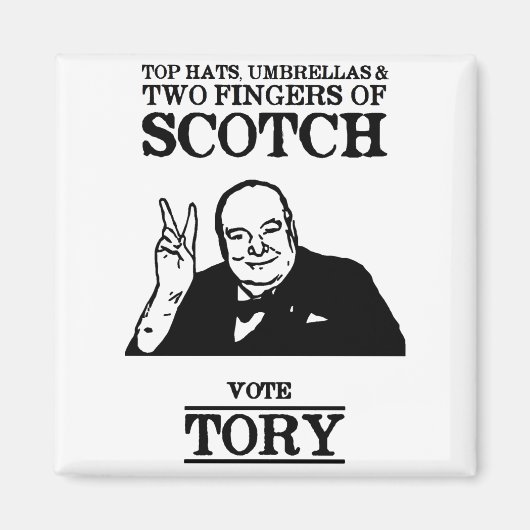 Limited Edition Vote Tory Magnet (Vorne)