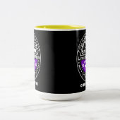 Limited Edition Year Geboren Personalisiert Birthd Zweifarbige Tasse (Mittel)