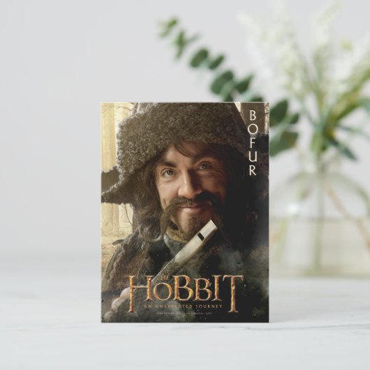 Limited EditionArtwork: Bofur Postkarte (Stehend Vorderseite)