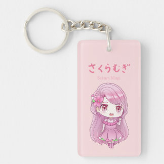 [Limited-time product] Sakura Mugi Keychain Schlüsselanhänger