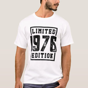 Limitierte 1976 Edition 45 Geburtstag T-Shirt