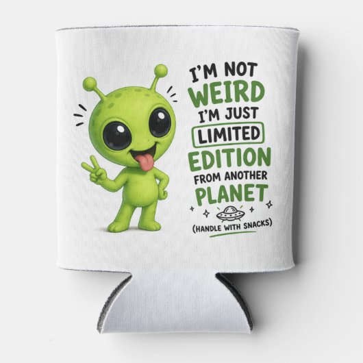 Limitierte Alien-Edition Dosenkühler (Vorderseite)