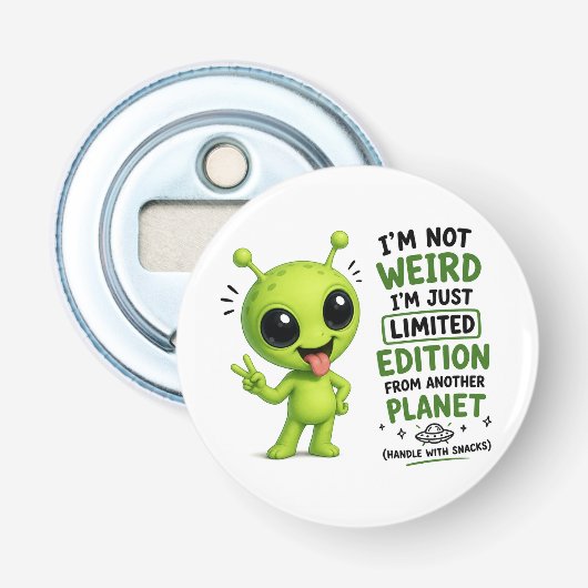 Limitierte Alien-Edition Flaschenöffner (Vorderseite)