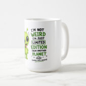Limitierte Alien-Edition Kaffeetasse (VorderseiteRechts)