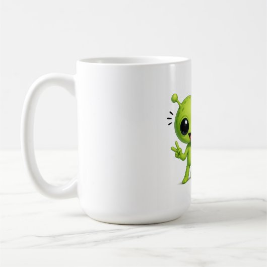 Limitierte Alien-Edition Kaffeetasse (Links)