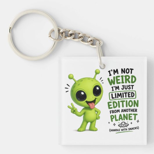 Limitierte Alien-Edition Schlüsselanhänger (Vorderseite)