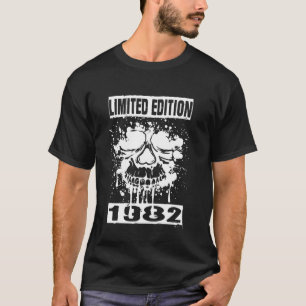 Limitierte Auflage 1982 Geburtstag 1982 Geboren 19 T-Shirt