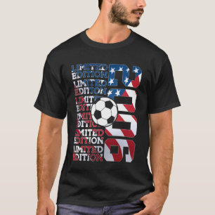 Limitierte Auflage 2006 20 Jahre Fußball 20. Gebur T-Shirt