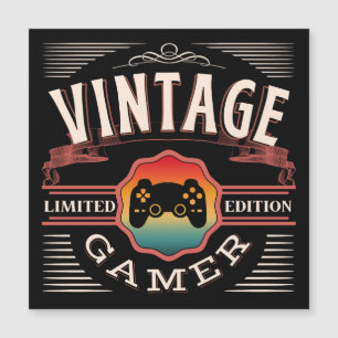 LIMITIERTE AUFLAGE FÜR VINTAGE-SPIELER MAGNETKARTE