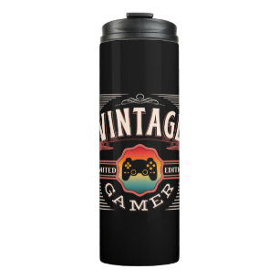LIMITIERTE AUFLAGE FÜR VINTAGE-SPIELER THERMOSBECHER