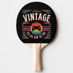 LIMITIERTE AUFLAGE FÜR VINTAGE-SPIELER TISCHTENNIS SCHLÄGER