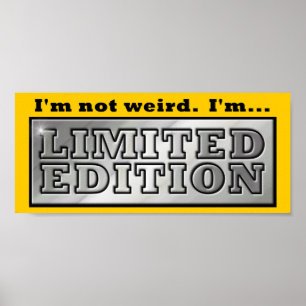 Limitierte Auflage Poster