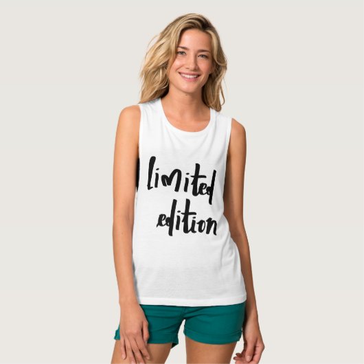 limitierte Auflage Tank Top (Vorderseite Vollansicht)