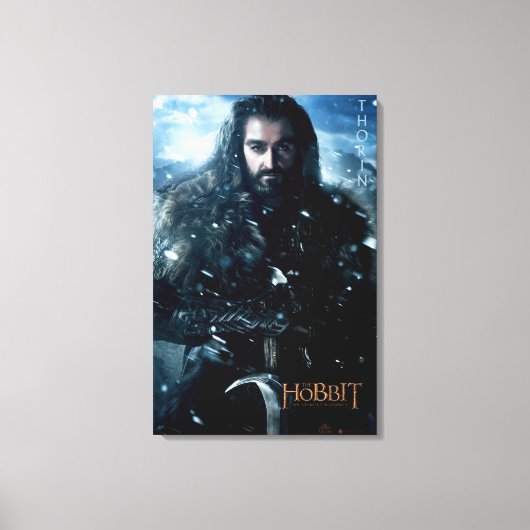 Limitierte Auflage: THORIN OAKENSHIELD™ Leinwanddruck (Vorderseite)