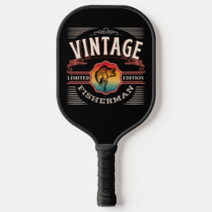 LIMITIERTE AUFLAGE VINTAGE FISHERMAN PICKLEBALL SCHLÄGER