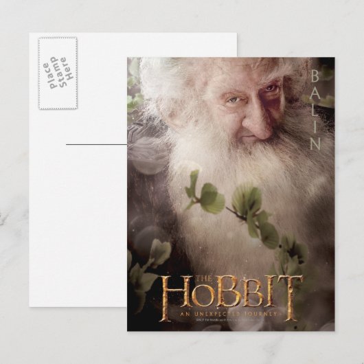 Limitierte Edition Artwork: Balin Postkarte (Vorne/Hinten)