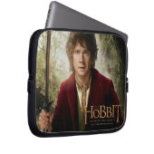 Limitierte Edition Artwork: BILBO BAGGINS™ Laptopschutzhülle (Vorne Rechts)