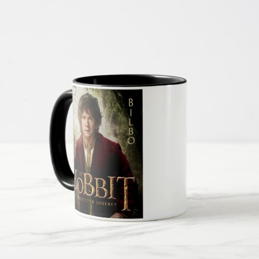 Limitierte Edition Artwork: BILBO BAGGINS™ Tasse (Vorderseite Links)