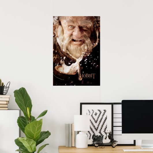 Limitierte Edition Artwork: Dori Poster (Heimbüro)