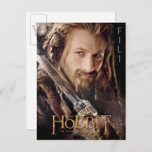 Limitierte Edition Artwork: Fili Postkarte (Vorne/Hinten)