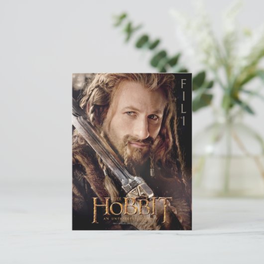 Limitierte Edition Artwork: Fili Postkarte (Stehend Vorderseite)