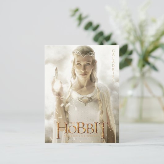 Limitierte Edition Artwork: Galadriel Postkarte (Stehend Vorderseite)