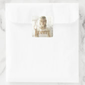 Limitierte Edition Artwork: Galadriel Quadratischer Aufkleber (Tasche)