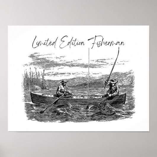 Limitierte Edition Fischer Poster (Vorne)