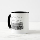 Limitierte Edition Fischer Tasse (Vorderseite Links)